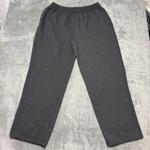 Russell Athletic Mens 2XL Gray Sweatpants Elastic Waist Drawstring Pockets